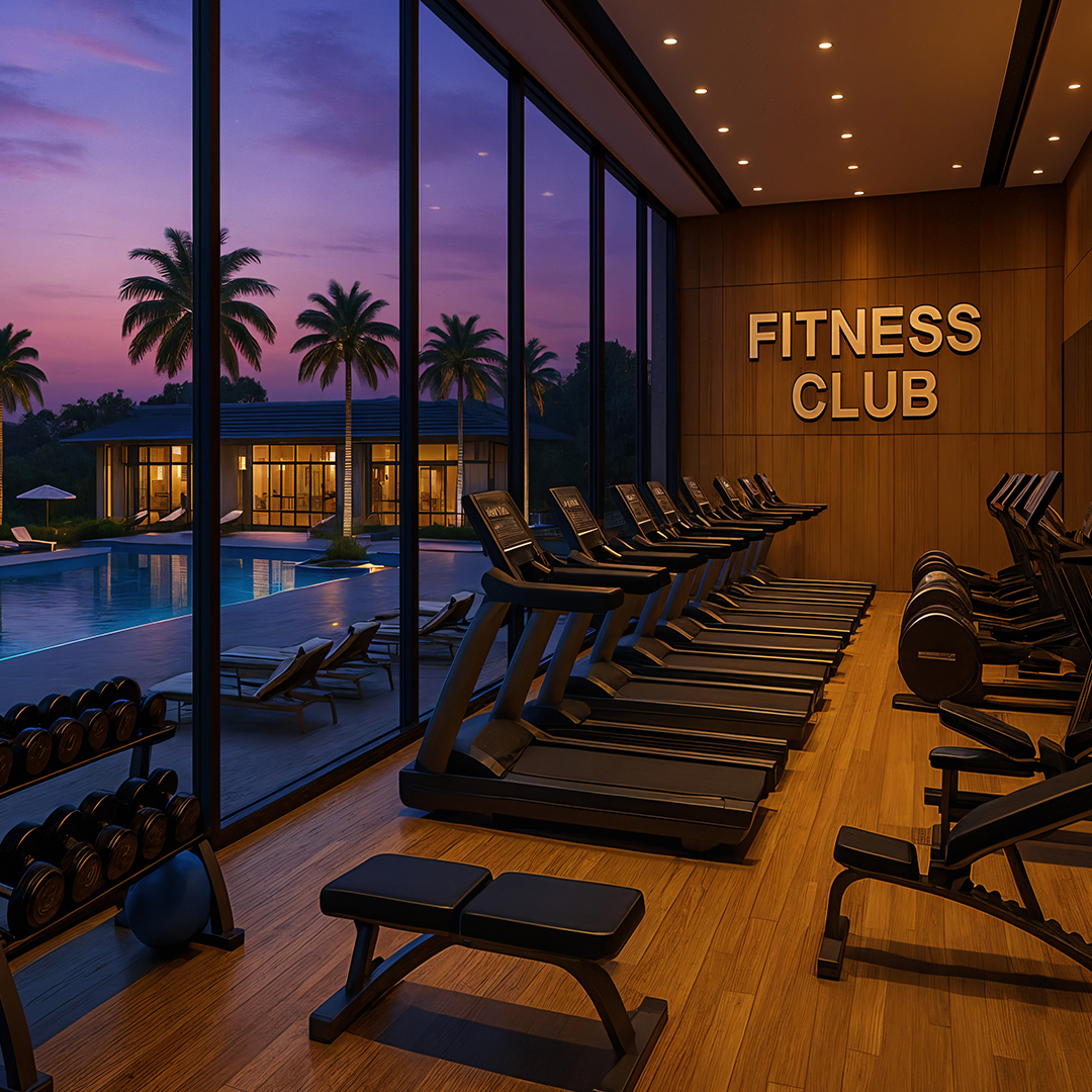 Wellness yoga studio